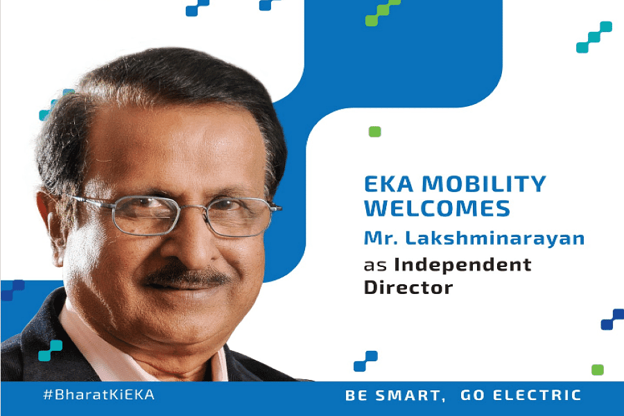 EKA Mobility Welcomes Lakshminarayan As Independent Director