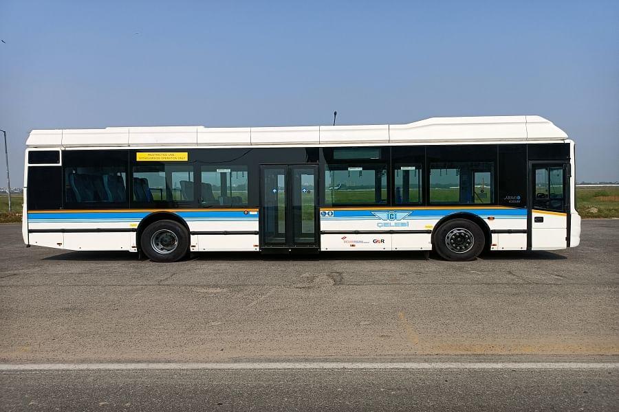 Celebi India Introduces Electric A/C Coaches At Delhi Airport