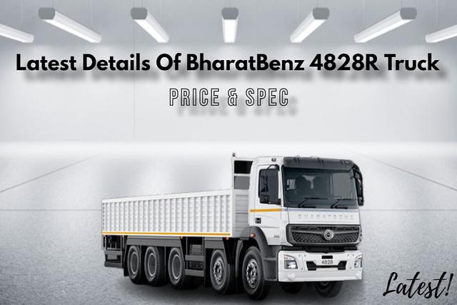 Here Are Details Of BharatBenz 4828R Rigid Truck In India