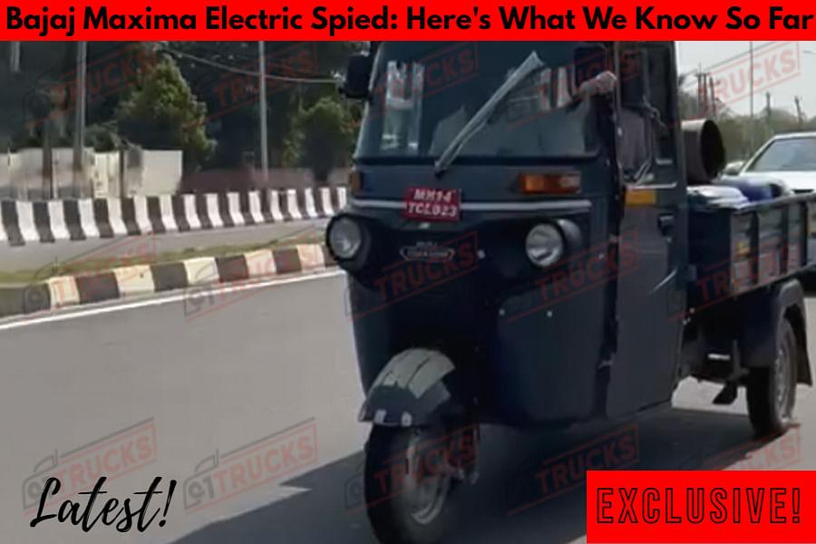 Exclusive: Bajaj Maxima Electric Spied- Could Come With 900kg Payload Capacity, 150 Km Driving Range