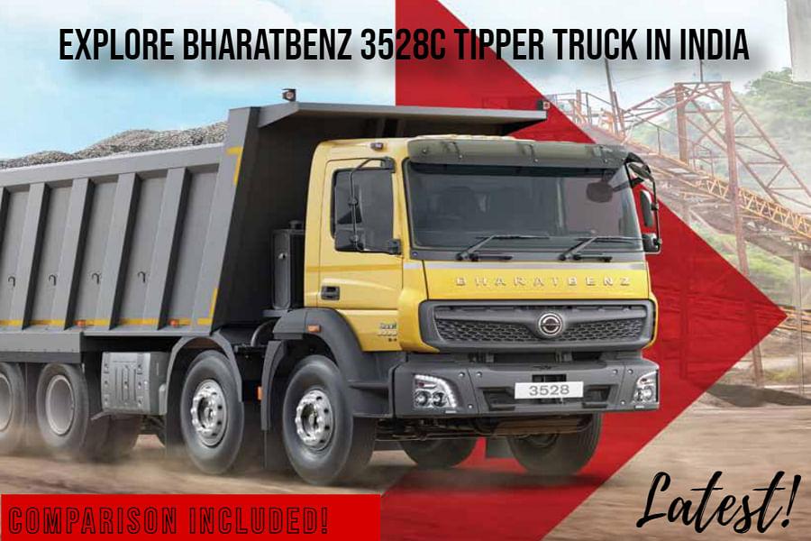 BharatBenz 3528C Tipper Truck: Engineered for Performance &amp; Driver Comfort