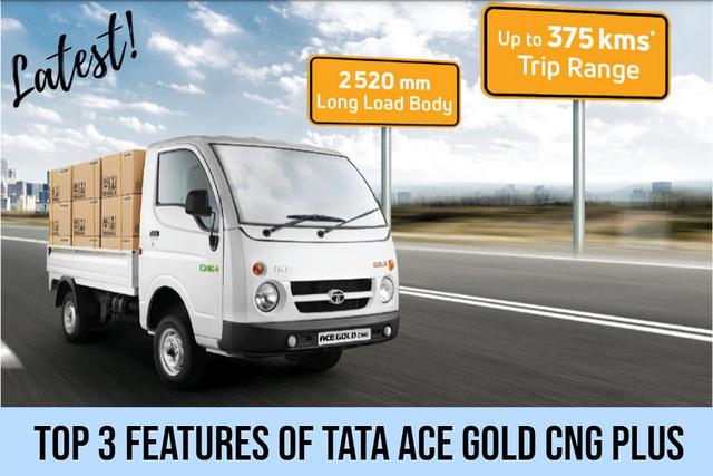 Top 3 Features Of Tata Ace Gold CNG Plus Which Is No.1 Mini Truck In India For Enhancing Profitability- Comparison Included