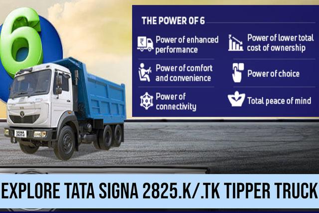 Tata Motors Signa 2825.K/.TK Tipper Truck With World-Class CUMMINS ISBe 6.7L BS6 Engine, TATA G1150 9-Speed Gearbox, Electronic Anti-Fuel Theft System: Everything You Need To Know