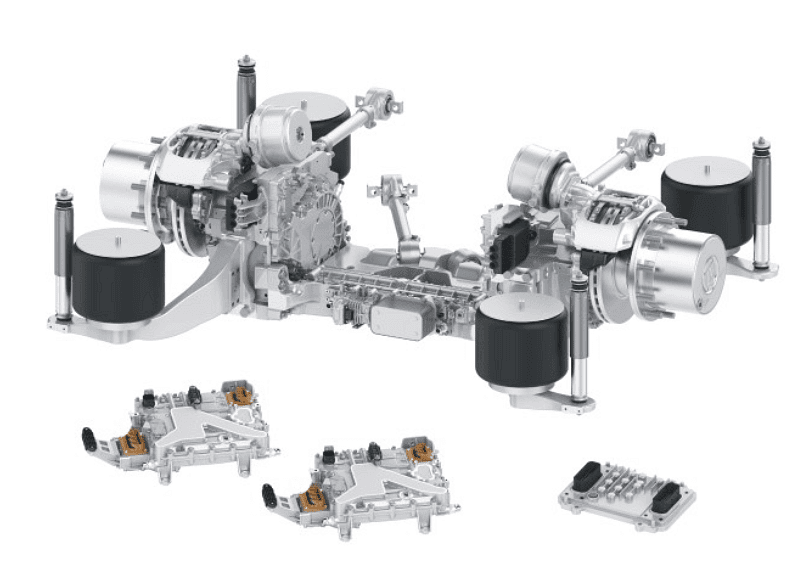 ZF Introduces Next-Gen Electric Bus Axle for Greener Public Transport