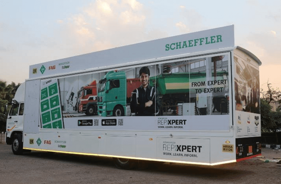 Schaeffler India's Rexpert Technical Training Van to upskill technicians serving the CV segment