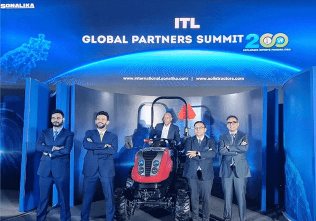 ITL launched electric tractor with 3.5 hours fast charging 