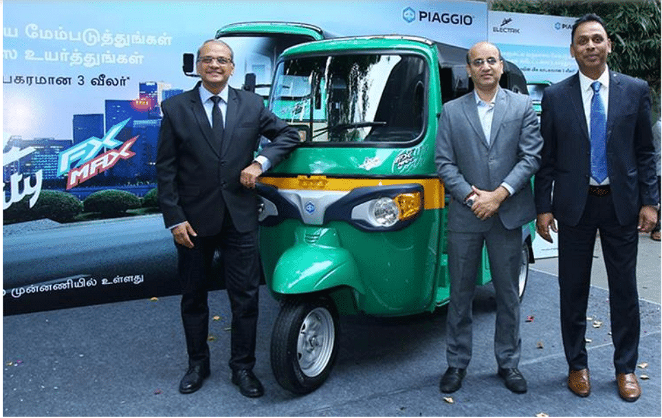 Piaggio Vehicles sells about 26,000 units of electric 3-wheelers in 2023