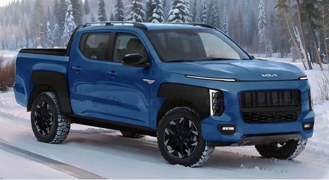 Kia new pickup truck Tasman to debut in 2025