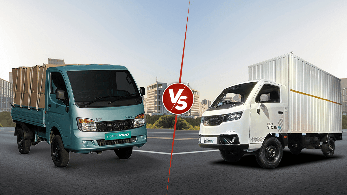 Battle of the EVs: Euler Storm EV LR vs. Tata Ace EV 1000 – The Ultimate Showdown