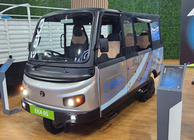 EKA 6S Electric Three Wheeler Launched at Auto Expo 2025 to Redefine Urban Transport