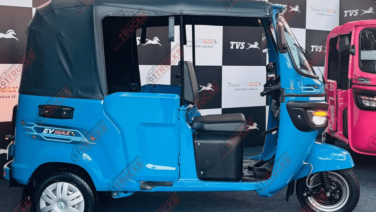 TVS Launches King EV Max, India’s First Bluetooth-Enabled Electric Three-Wheeler