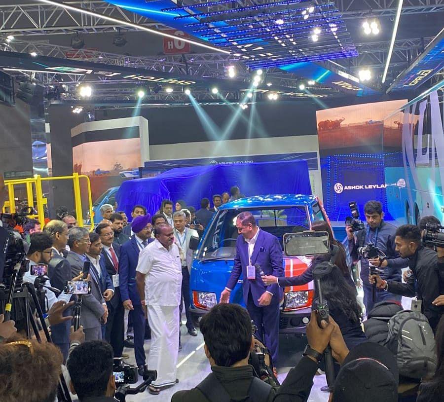 Ashok Leyland Saathi Launch at Auto Expo 2025: Revolutionizing Commercial Mobility