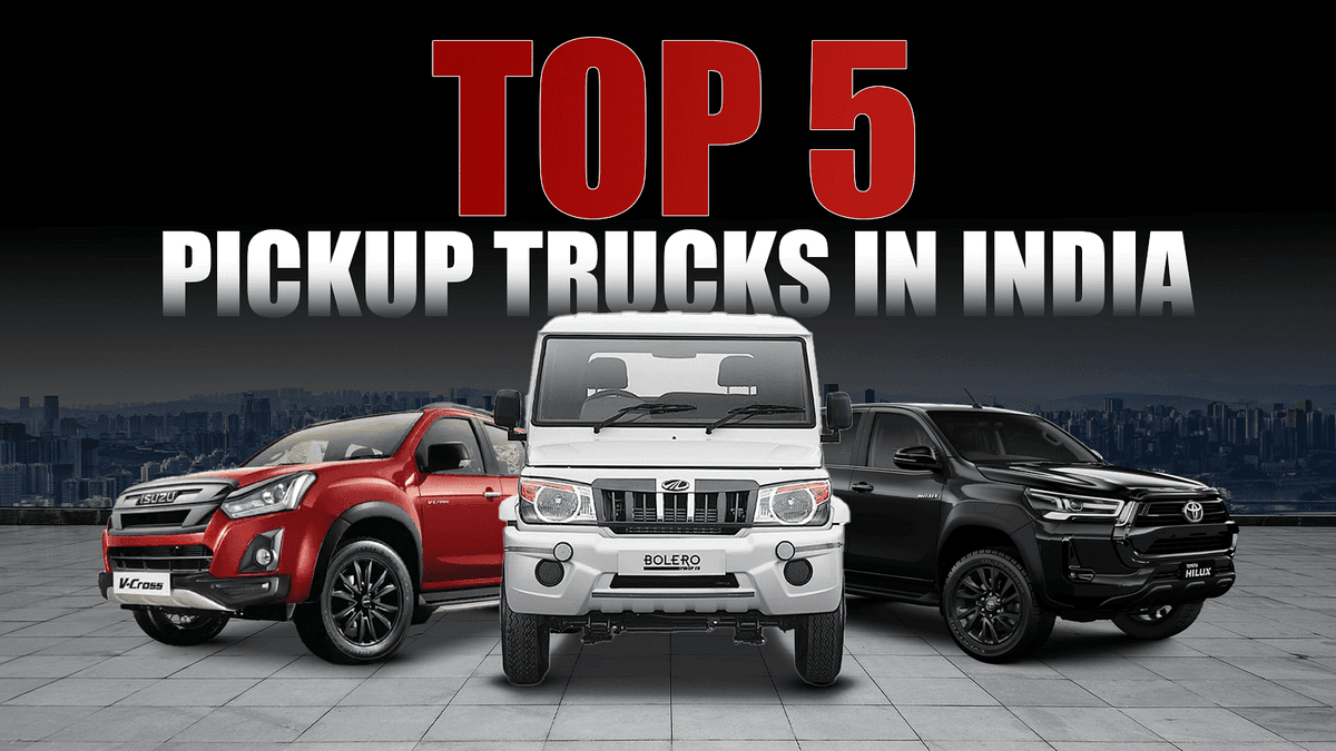 Top 5 Pickup Truck Models in India: Price & Key Specifications