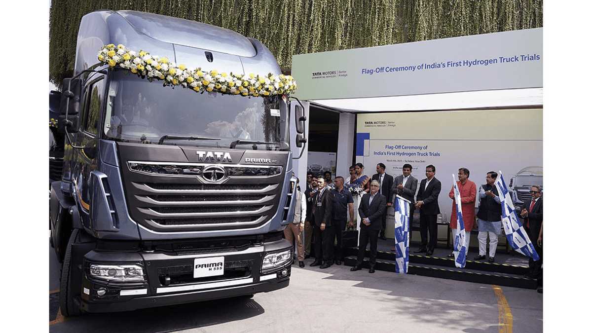 With First Hydrogen Truck Trials, Tata Motors Pioneers India's Green Future