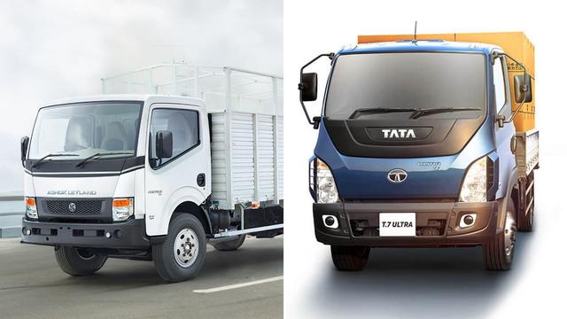 Tata Ultra T.7 बनाम Ashok Leyland Partner 4-Tyre: LCV सेगमेंट में आमने-सामने की टक्कर