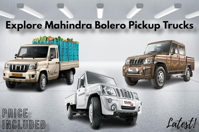 Top 5 Mahindra Bolero Pickup Trucks With Powerful Engine And Smooth Gearbox- Details  You Need To Know