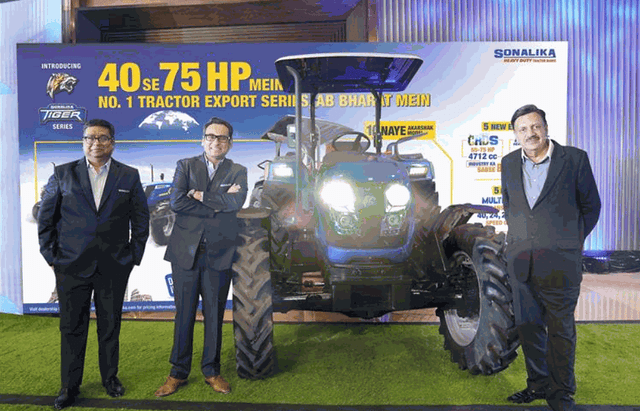 Sonalika introduces largest range of advanced 'Tiger' tractors