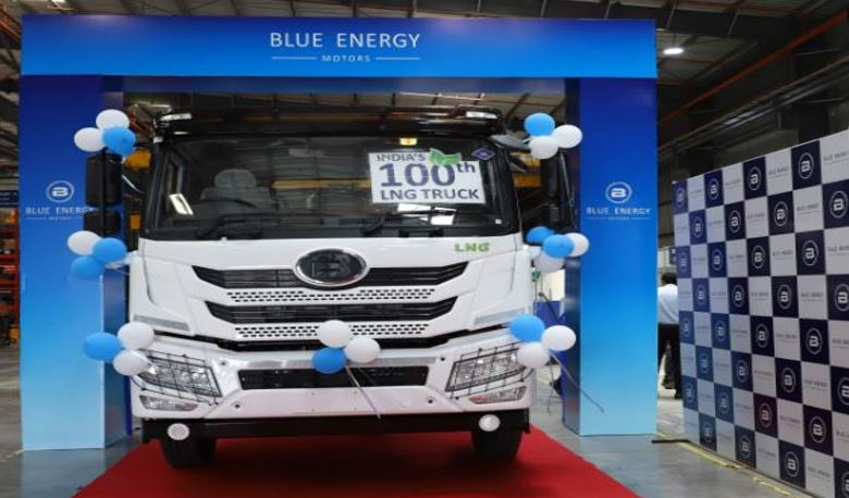 Blue Energy LNG truck